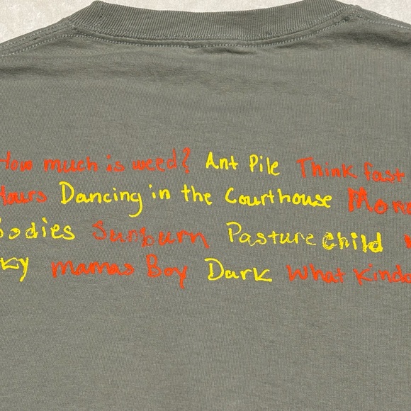 Dominic Fike DF Tracklist T-Shirt-Unisex T-Shirt Size Medium - Picture 5 of 5